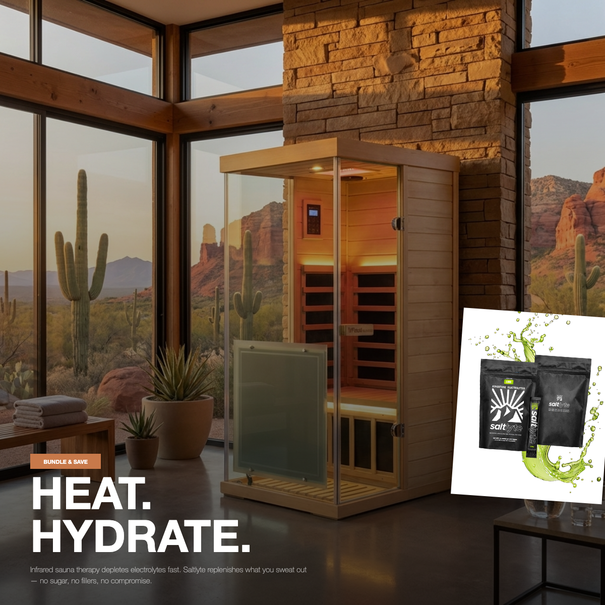 Arizona Recovery Starter Kit – Sauna + Electrolytes