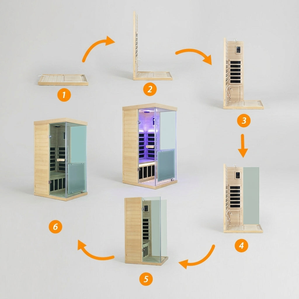 The Horizon Pod Mini Sauna